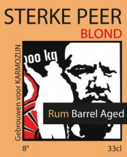 Sterke Peer Blond Rum Barrel